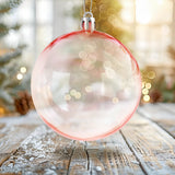 Esferas Navideñas, Iridiscente, 2 pzas