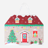 Bolsa de Regalo Navideña, Forma de Casa