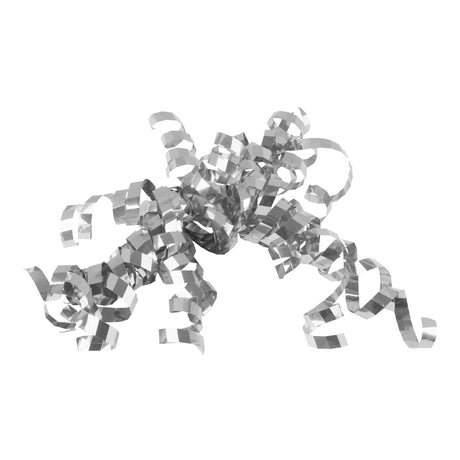 Cintas Rizadas para Regalos, Color Plata