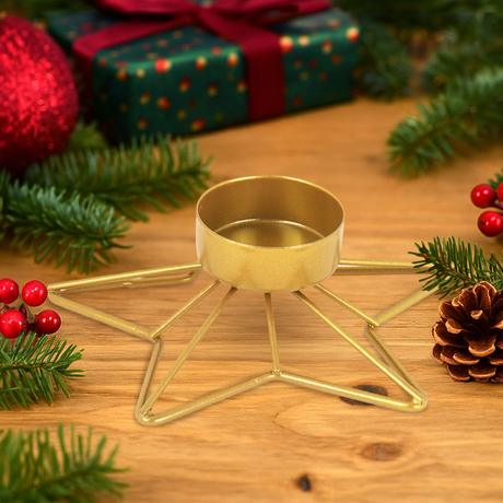 Portavelas de Metal, Estrella