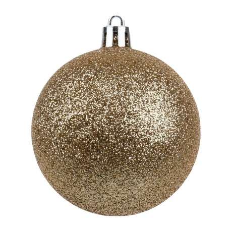 Mix de Esferas Navideñas, Color Plata. 5 pzas