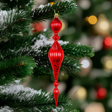 Ornamento Navideño, Color Rojo