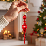 Ornamento Navideño, Color Rojo