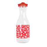 Botella de Agua Navideña, Color Rojo, 1.5 L