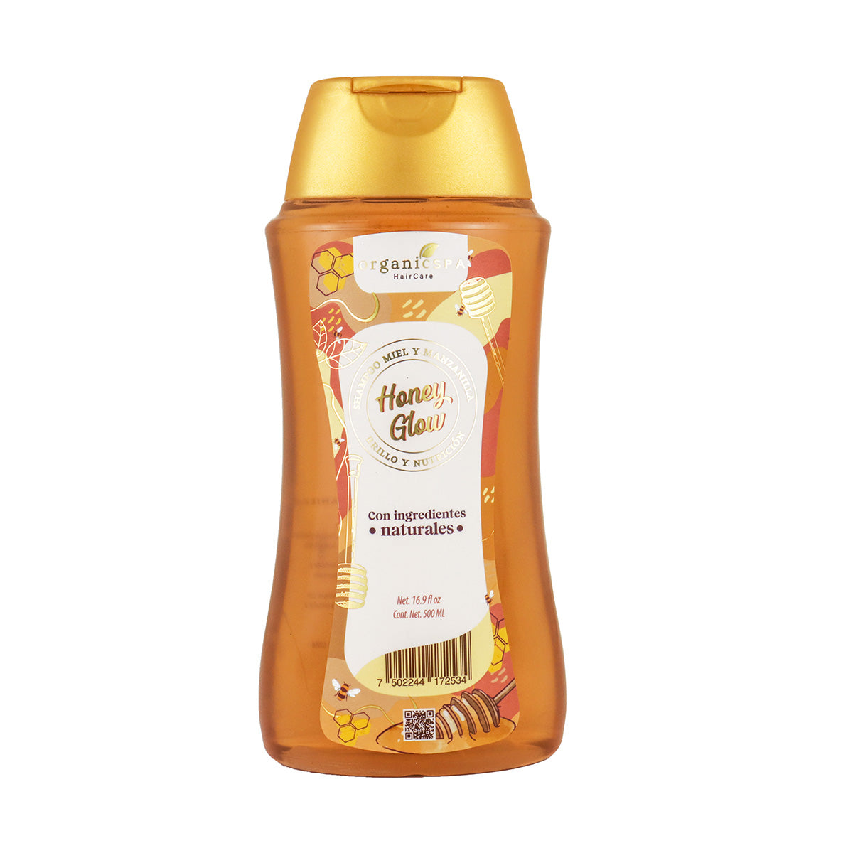 Shampoo, Honey Glow, OrganicSPA, 500 ml