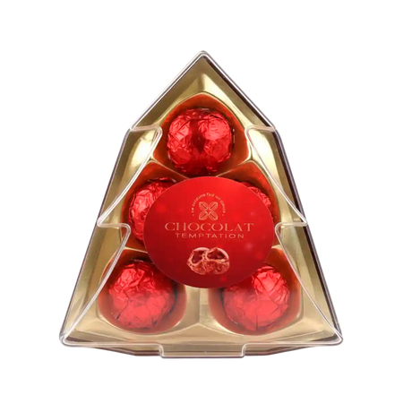 Chocolates, Caja en Forma de Pino, 55 gr