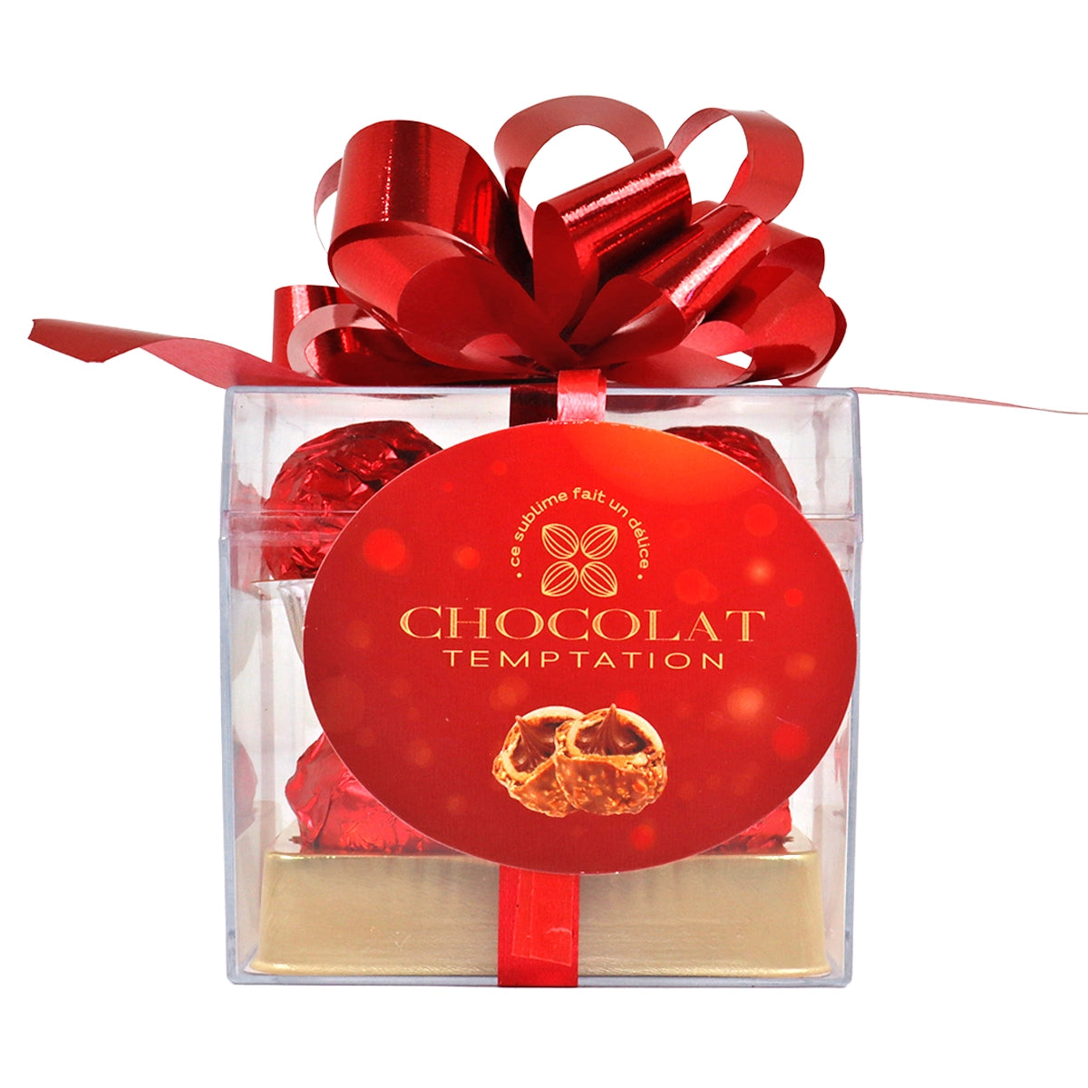 21 1025CHT SET CHOCO BOX RIBB 8PZ 88GROJ