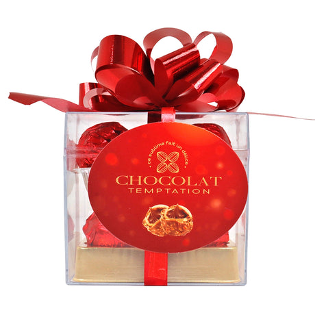 21 1025CHT SET CHOCO BOX RIBB 8PZ 88GROJ