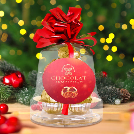 Chocolate, Campana, Color Dorado, 88 gr