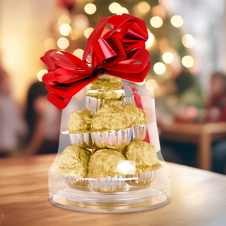 Chocolate, Campana, Color Dorado, 88 gr