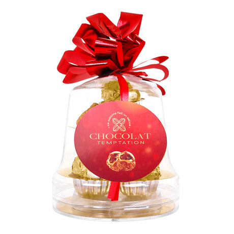 Chocolate, Campana, Color Dorado, 88 gr