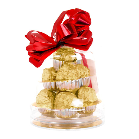 Chocolate, Campana, Color Dorado, 88 gr