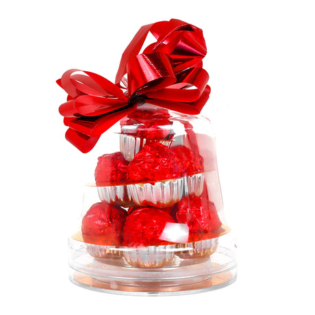 Chocolate, Campana, Color Rojo, 88 gr