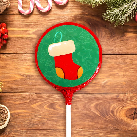 Paleta de Chocolate con Envoltura, Bota