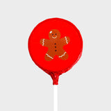 Paleta de Chocolate con Envoltura, Galleta de Jengibre