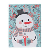 Caja de Regalo Navideña, Muñeco de Nieve