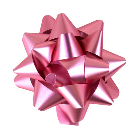 Moños de Regalo, Color Rosa, 4 pzas