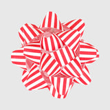 Moños para Regalo, Kraft, Color Rojo y Blanco