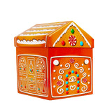 Caja Navideña en Forma de Casa de Jengibre