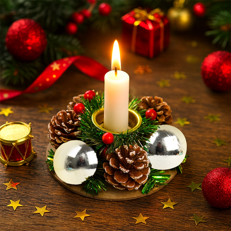 Portavelas de Metal, Mini Corona