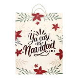 Bolsa de Regalo Navideña "Ya casi es Navidad"