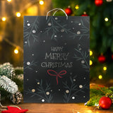 Bolsa de Regalo Navideña "Happy Merry Christmas"