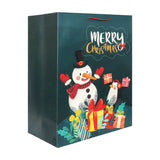 Bolsa de Regalo Navideña "Merry Christmas" Muñeco de Nieve