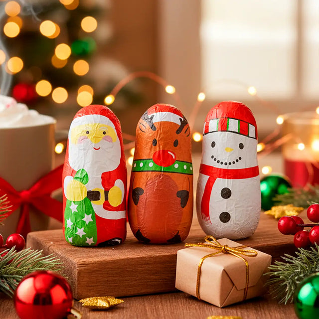 Chocolate, Personajes Navideños, 26 gr