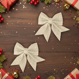 Set de 2 Moños, Glitter, Color Arena