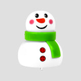 Squishy Navideño, Muñeco de Nieve