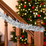 Guirnalda Navideña, Color Plata, Tinsel