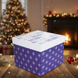 Caja de Regalo Navideña, Diseño Merry Christmas