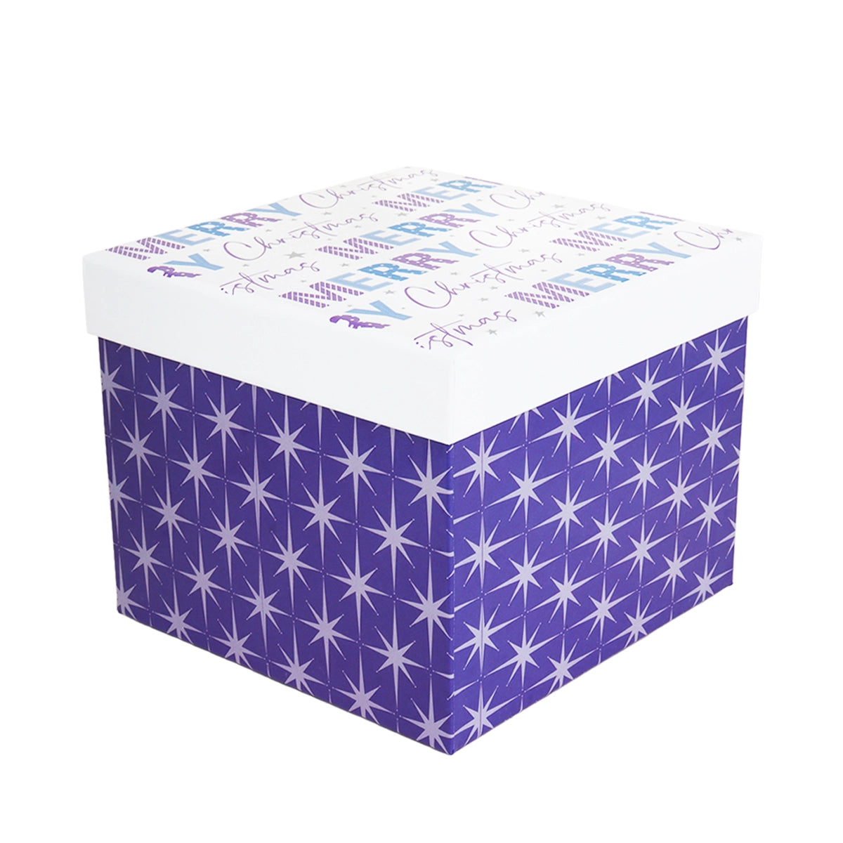 Caja de Regalo Navideña, Diseño Merry Christmas