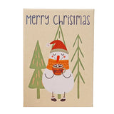 Caja de Regalo Navideña, Merry Christmas, Snowman