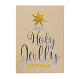 Caja de Regalo Navideña, Holy Jolly, Brillante