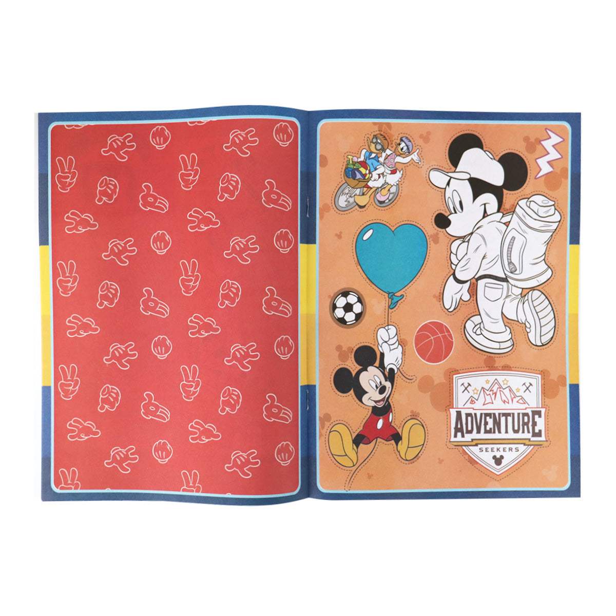 Mickey y sus Amigos, Libro Recortable