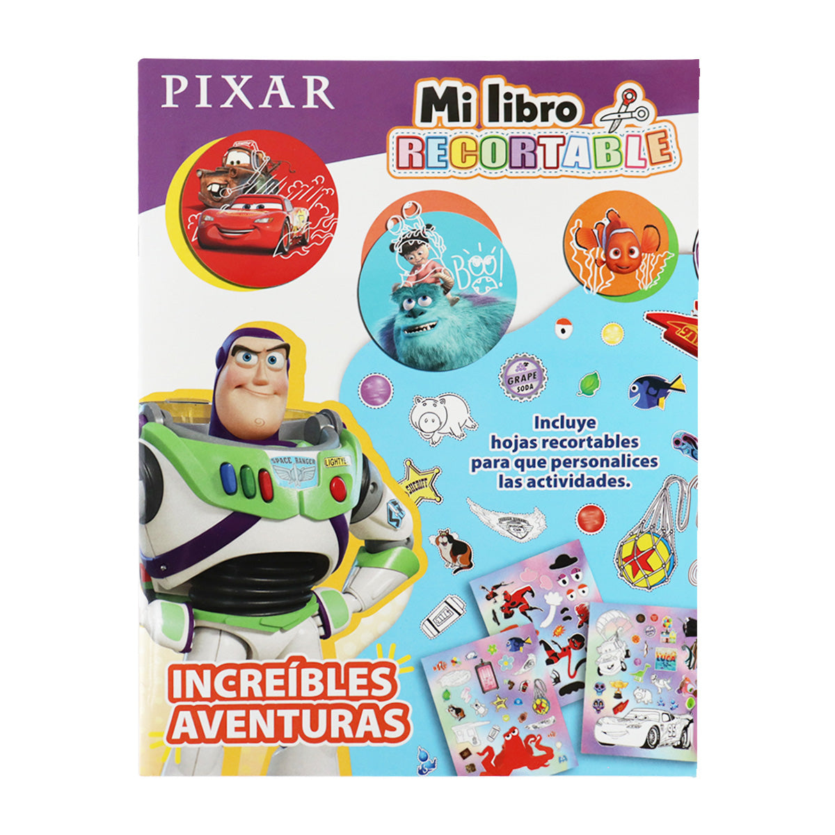 Pixar, Libro Recortable