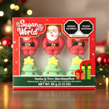Malvaviscos con Diseño Navideño, 60 gr