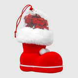 Bota Navideña con Caramelos, Color Rojo, 28 gr