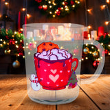 Taza con Dulces, Corazón, 55 gr