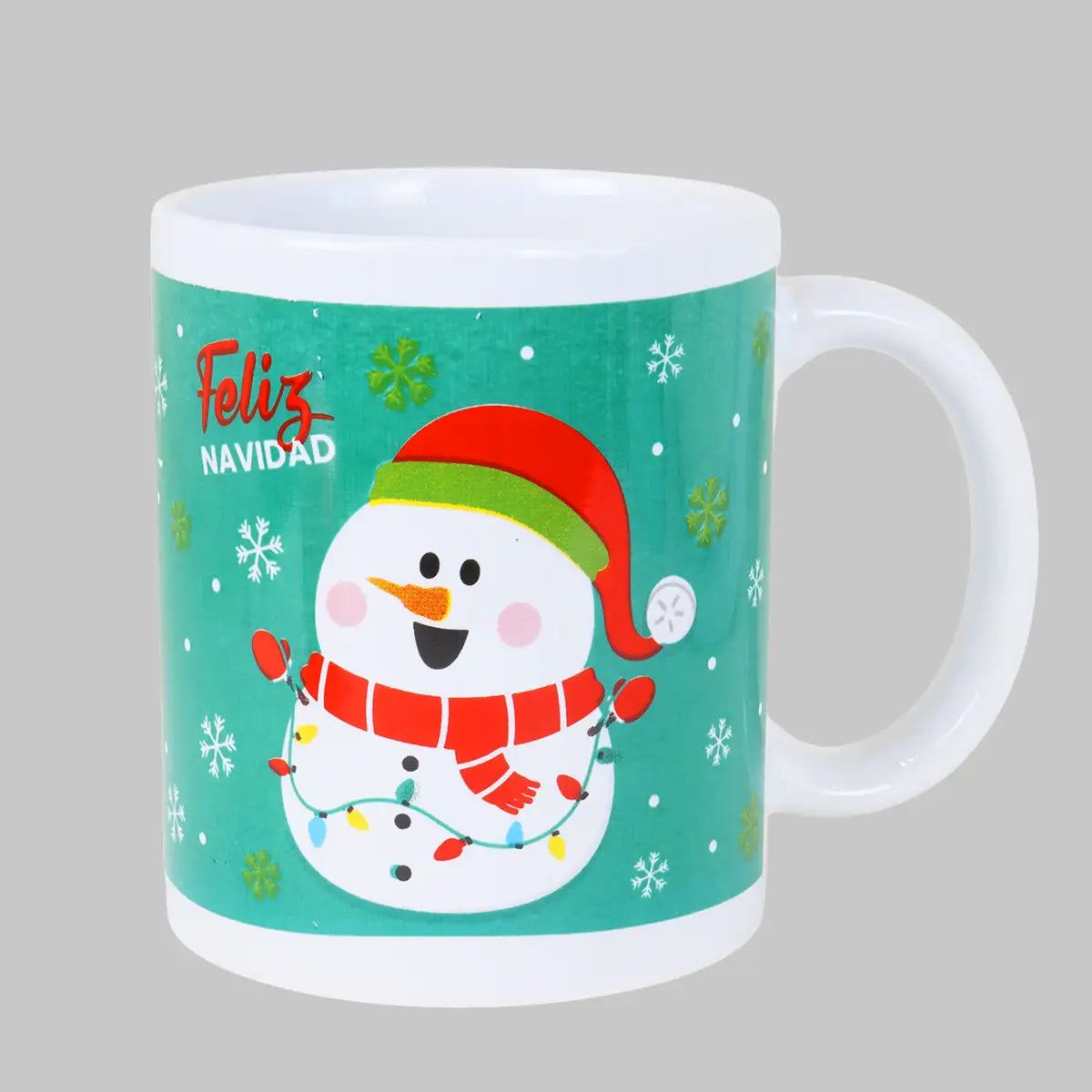Taza con Dulces, Muñeco de Nieve, 56 gr
