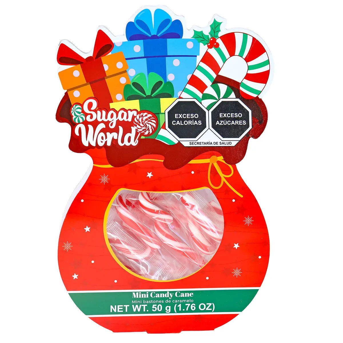 Mini Bastones de Dulce, 50 gr