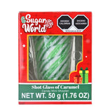 Caramelo en Forma de Vaso de Shot, Color Verde