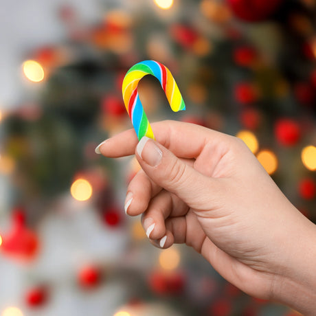 Mini Bastones de Dulce de Colores, 100 gr