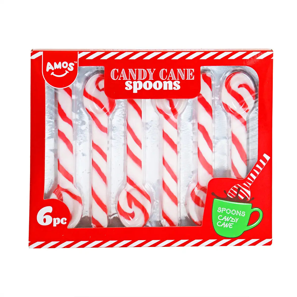 Cucharas de Dulce de Menta, 6 pzas