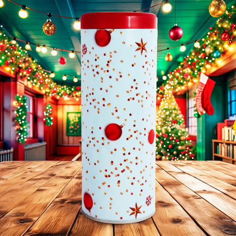 Lata Galletas Navideñas, Cilindro, 114 gr