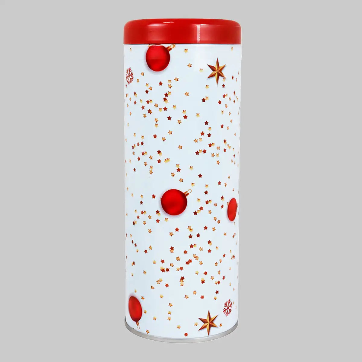 Lata Galletas Navideñas, Cilindro, 114 gr