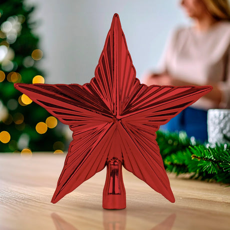 Estrella de Árbol, Textura, Color Rojo