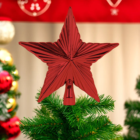 Estrella de Árbol, Textura, Color Rojo