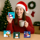 Set Cajas de Galletas Navideñas, 4 pzas